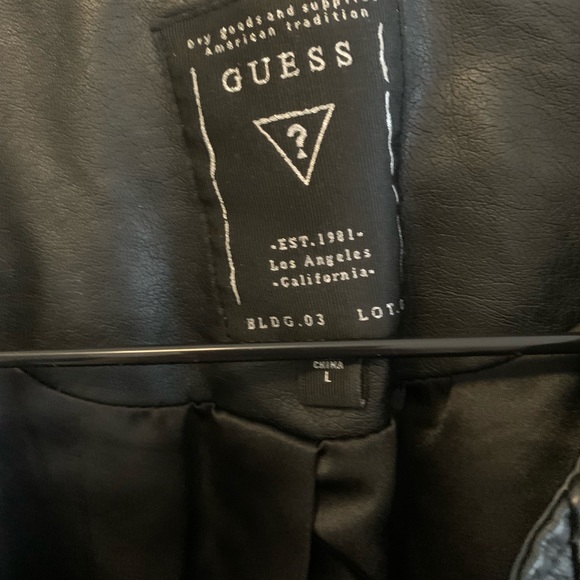 Guess Faux Leather Jacket - Picture 2 of 4